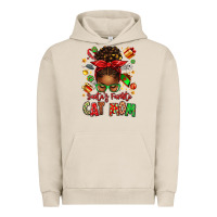 Pigment French Oak santas favorite cat mom Urban Hoodie - texasbilliewilder