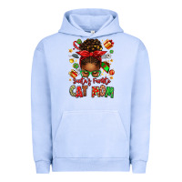 Pigment Grape Ice santas favorite cat mom Urban Hoodie - texasbilliewilder