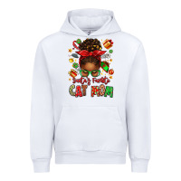 White santas favorite cat mom Urban Hoodie - texasbilliewilder