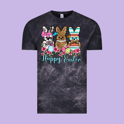 Happy Easter Western Peeps Vintage Tee Designed By Oliviacreatesart