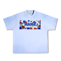 Grape Ice floral american mama 16oz libbey cup Urban Heavy Tee - HRA Design Shop