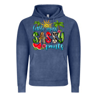 Vintage Denim little miss sassy pants Vintage Hoodie - Zillion Design Studio