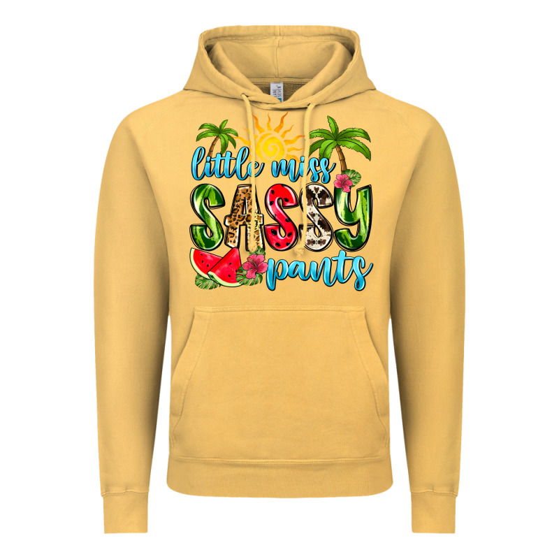 Little Miss Sassy Pants Vintage Hoodie by Zillion Design Studio | Teevron