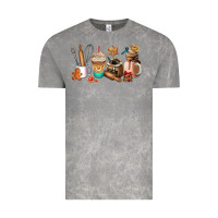 Cloud Rock cookie coffee cup Vintage Tee - AdoDesignShop