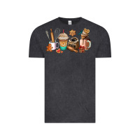 Vintage Black cookie coffee cup Vintage Tee - AdoDesignShop