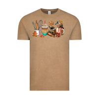 Vintage Coffee cookie coffee cup Vintage Tee - AdoDesignShop