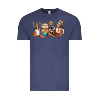 Vintage Denim cookie coffee cup Vintage Tee - AdoDesignShop