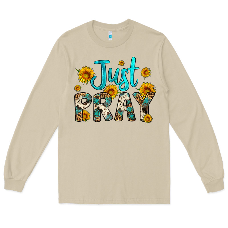 Just Pray Long Sleeve Tee by Artiststas | Teevron