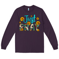 Plum just pray Long Sleeve Tee - Artiststas