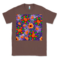 Chestnut pumpkin flower halloween seamless pattern Classic Tee - BundleAndBundleShop