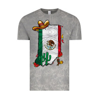 Cloud Rock mexican indiana Vintage Tee - CowhideDigitalArt