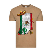 Vintage Coffee mexican indiana Vintage Tee - CowhideDigitalArt