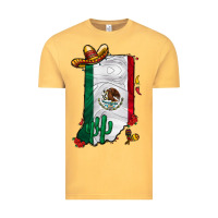 Vintage Mustard mexican indiana Vintage Tee - CowhideDigitalArt
