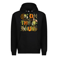 Black on the hunt easter Premium Hoodie - Artiststas