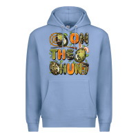 Colony Blue on the hunt easter Premium Hoodie - Artiststas