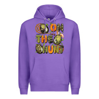 Purple on the hunt easter Premium Hoodie - Artiststas