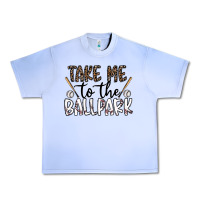 Grape Ice take me to the ballpark Urban Heavy Tee - CowhideDigitalArt