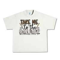 Pistachio take me to the ballpark Urban Heavy Tee - CowhideDigitalArt