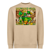 Mushroom St. Patrick's Day gnomies truck tumbler Heavyweight Sweatshirt - Neo Western