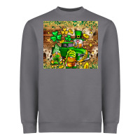 Storm St. Patrick's Day gnomies truck tumbler Heavyweight Sweatshirt - Neo Western