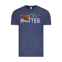 Vintage Denim trans lives matter Vintage Tee - HRA Design Shop