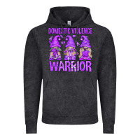 Vintage Black Domestic Violence Warrior Gnomes Vintage Hoodie - texasbilliewilder