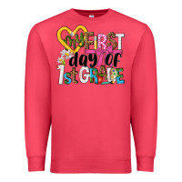 Cardinal my first day of 1st grade Premium Sweatshirt - NancyCooperArtShop