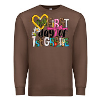 Chestnut my first day of 1st grade Premium Sweatshirt - NancyCooperArtShop