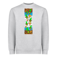 Heather Grey tennis penwraps Heavyweight Sweatshirt - HRA Design Shop