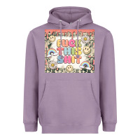 Lavender fuck this shit Heavyweight Hoodie - MaliasSmallBusiness