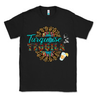 Black turquoise gemstone and taquila Classic Tee - RanaPortraitStore