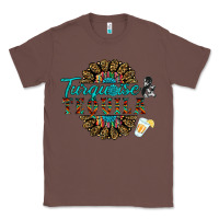 Chestnut turquoise gemstone and taquila Classic Tee - RanaPortraitStore