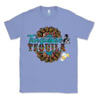 Colony Blue turquoise gemstone and taquila Classic Tee - RanaPortraitStore