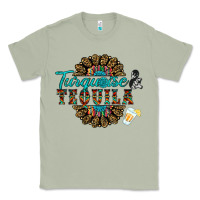 Matcha turquoise gemstone and taquila Classic Tee - RanaPortraitStore