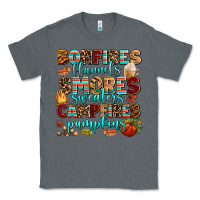Charcoal Heather bonfires flannels smores Classic Tee - AdoDesignShop