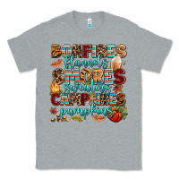 Heather Grey bonfires flannels smores Classic Tee - AdoDesignShop