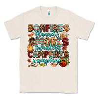 Natural bonfires flannels smores Classic Tee - AdoDesignShop