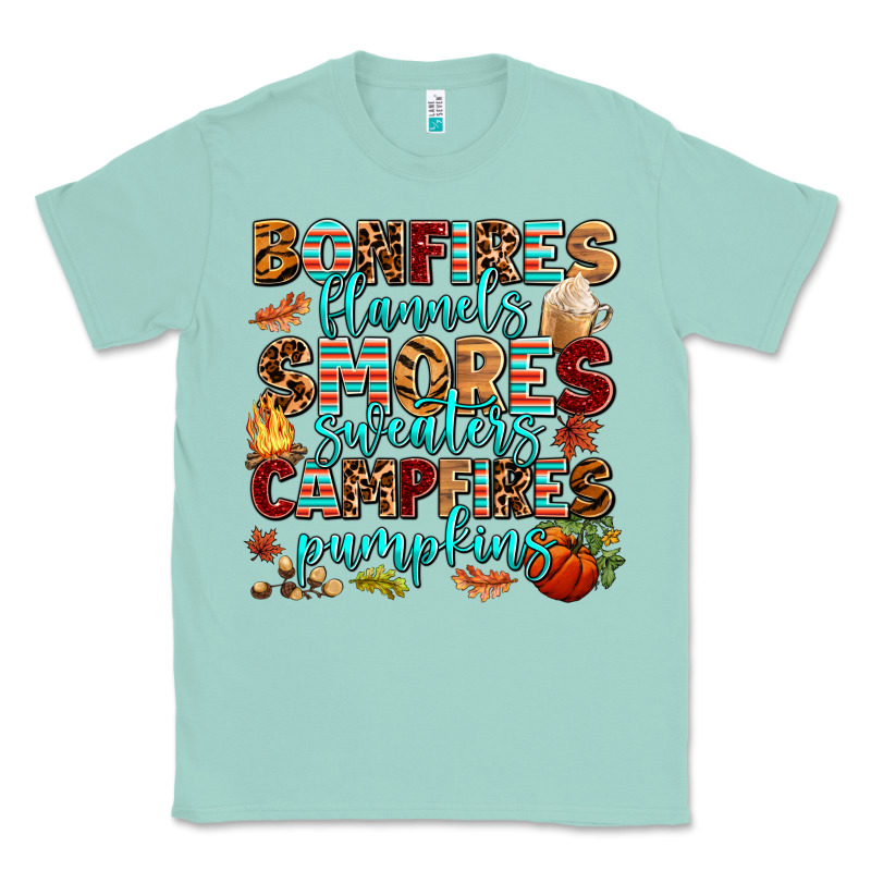 Bonfires Flannels Smores Classic Tee by AdoDesignShop | Teevron