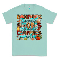 Seafoam bonfires flannels smores Classic Tee - AdoDesignShop