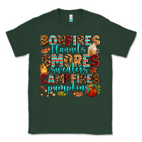 Sports Green bonfires flannels smores Classic Tee - AdoDesignShop