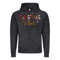 Vintage Black christmas vibes Vintage Hoodie - JahusDesignShop