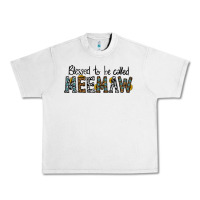 Lunar Rock blessed meemaw Urban Heavy Tee - CowhideDigitalArt