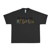 Pigment Black blessed meemaw Urban Heavy Tee - CowhideDigitalArt