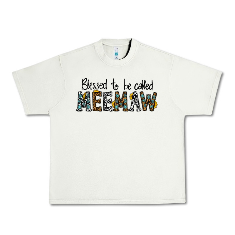 Blessed Meemaw Urban Heavy Tee by CowhideDigitalArt | Teevron