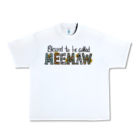 White blessed meemaw Urban Heavy Tee - CowhideDigitalArt