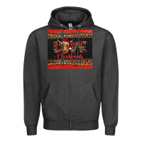 Charcoal Heather love christmas highland cow and turquoise gemstone Zipper Hoodie - Jasminsmagicworld