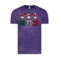 Cloud Purple mexico gnome Vintage Tee - CowhideDigitalArt