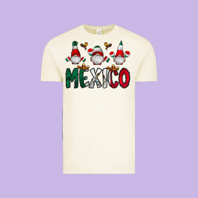 Mexico Gnome Vintage Tee Designed By Cowhidedigitalart