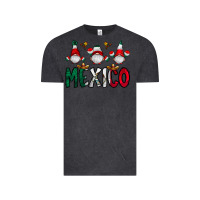 Vintage Black mexico gnome Vintage Tee - CowhideDigitalArt