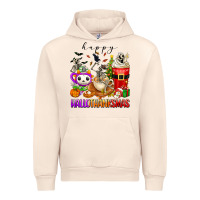 Sandshell happy hallothanksmas skeleton coffee cups Urban Hoodie - texasbilliewilder